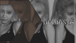DIAMONDS | MULTIFEMALE  COLLAB [  HBD @pandapanicx3 ]
