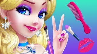 Fun Kids Care Games - Ice Princess Makeup Makeover Spa Beauty Salon & Pet Dress Up Girls Kids Games screenshot 4