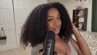 asmr hair play