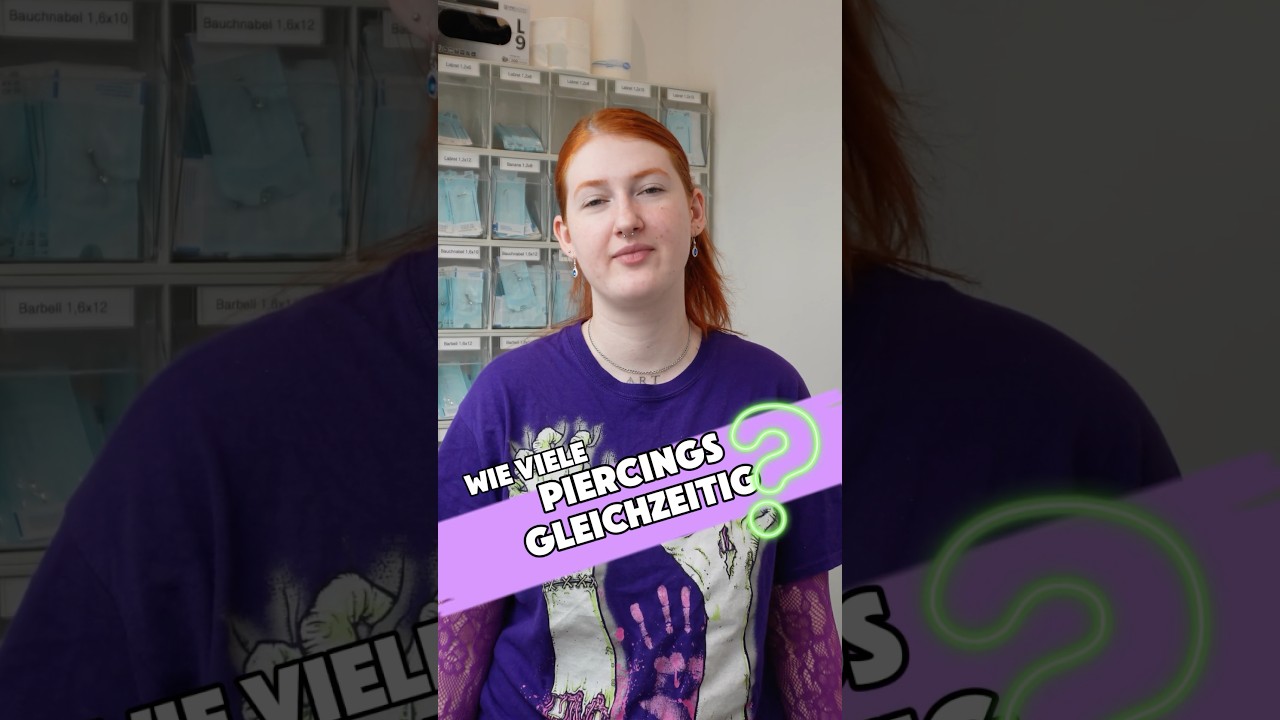 Wie Viele Piercings Sollte Ich Mir Maximal Gleichzeitig Stechen🫣🙌🏻 #Piercing #Piercings