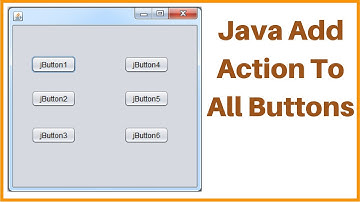 Java - How To Add Action To All JButtons In A JPanel Using Java NetBeans [ with source code ]