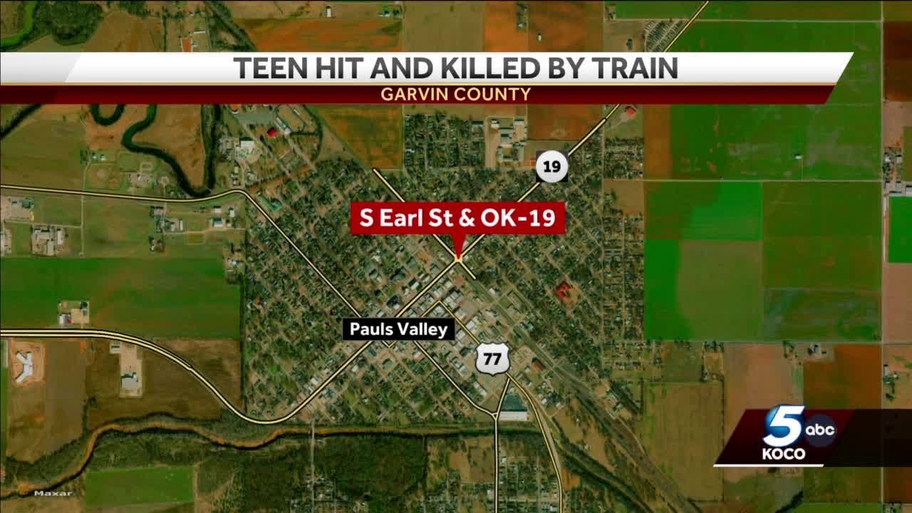 14-year-old boy hit, killed by train in Pauls Valley, officials say