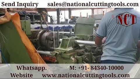 How to make high-quality pipe thread on automatic pipe threading machine plc control mass production