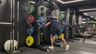 Hand Supported SSB Split Squat
