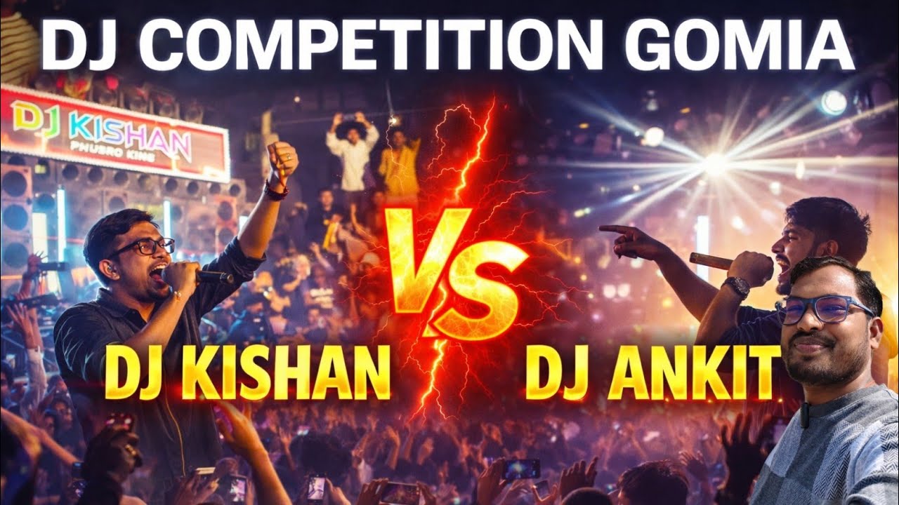 DJ Competition Gomia | DJ Kishan vs DJ Ankit 🔥 Live DJ Battle 2026