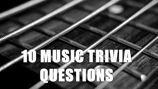 Music Trivia Questions- From the 1960s to 2019
