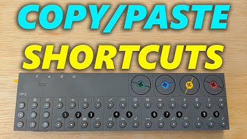 OP-Z: Copy and Paste Shortcuts!