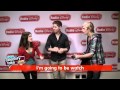 Ross Lynch and Laura Marano from Disney Channel's "Austin & Ally" Singing on Radio Disney