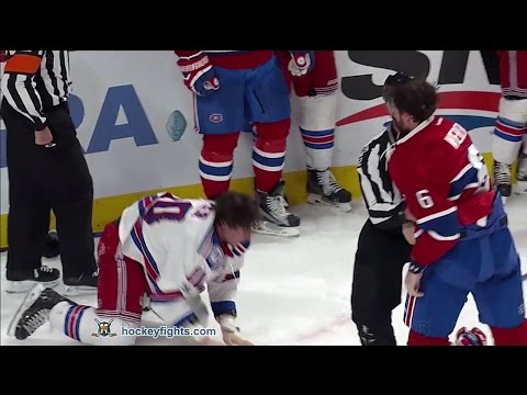 J.T. Miller vs Shea Weber Apr 14, 2017