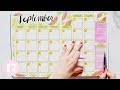 September 2018 Bullet Journal Setup | Plan With Me