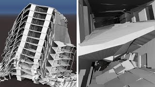 High-Rise Building Exposed to an Earthquake (INACHUS, VITRUV Bld. 9)