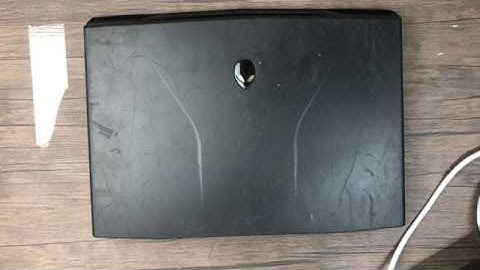 Alienware M17X R3 Keyboard Change (Semi-Disassembly)