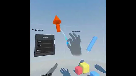 #AR : Unity3D Virtual Reality Interaction Toolkit #unity #augmentedreality #ai #virtualstore