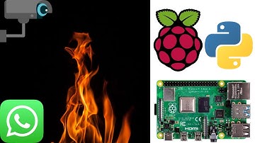 Fire detection and notification with Raspberry pi and python