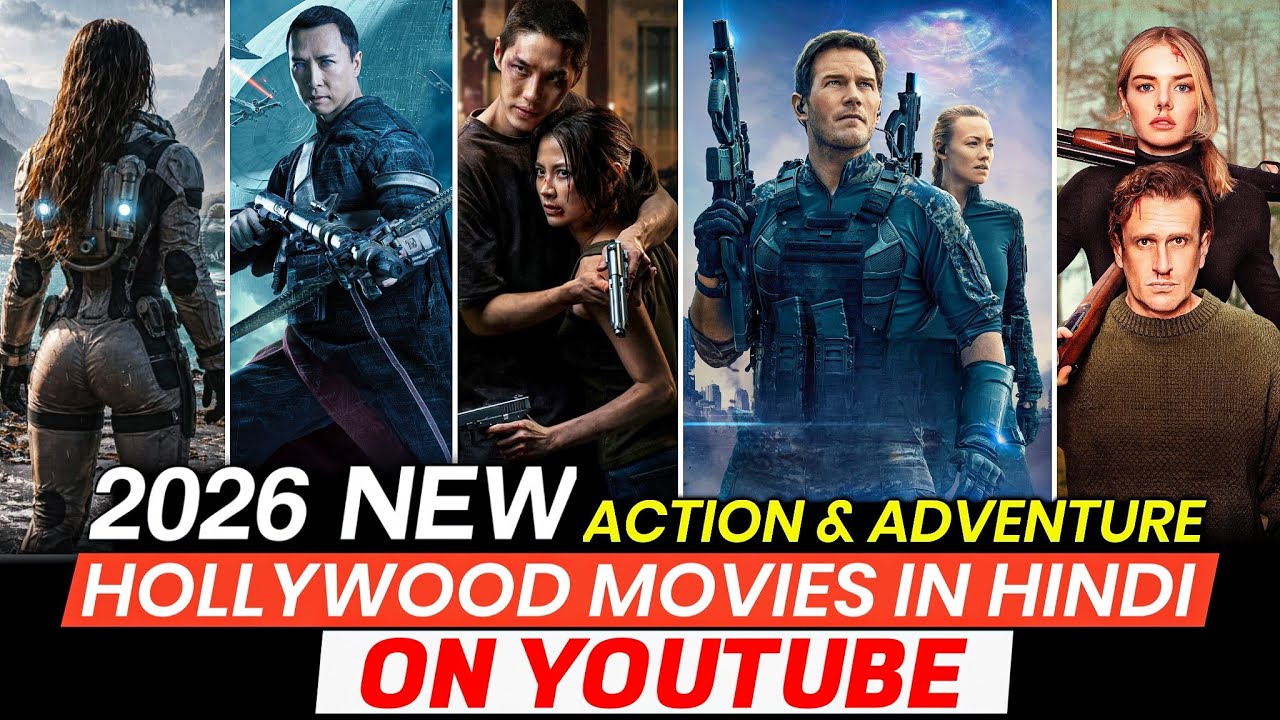 ⁣Top 10 Best Hollywood Adventure Movies On YouTube in Hindi | Hollywood Action Movies in Hindi Dubbed