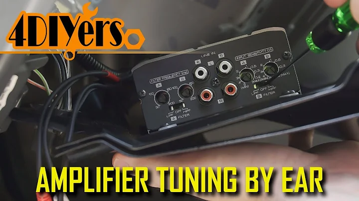 How to Tune an Amplifier by Ear [Car Audio Speakers]