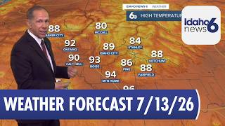 Scott Dorval's Idaho News 6 Forecast - July 13, 2026