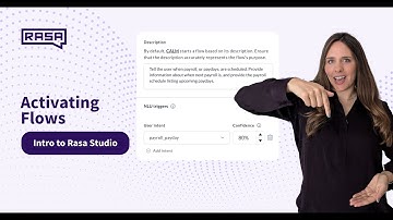 Rasa Studio: Activating Flows