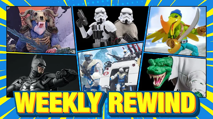 Weekly Rewind! Ep101: Marvel Legends Star Wars G.I. Joe DC Cryptoids Plunderlings More News!
