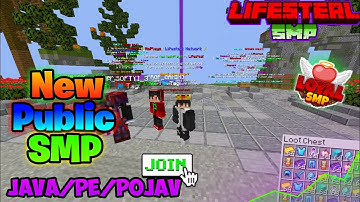 💀 Join My Public Lifesteal Smp Server For Minecraft 💖 | Java/Pe/Pojav | 24/7 Online | Free 💰