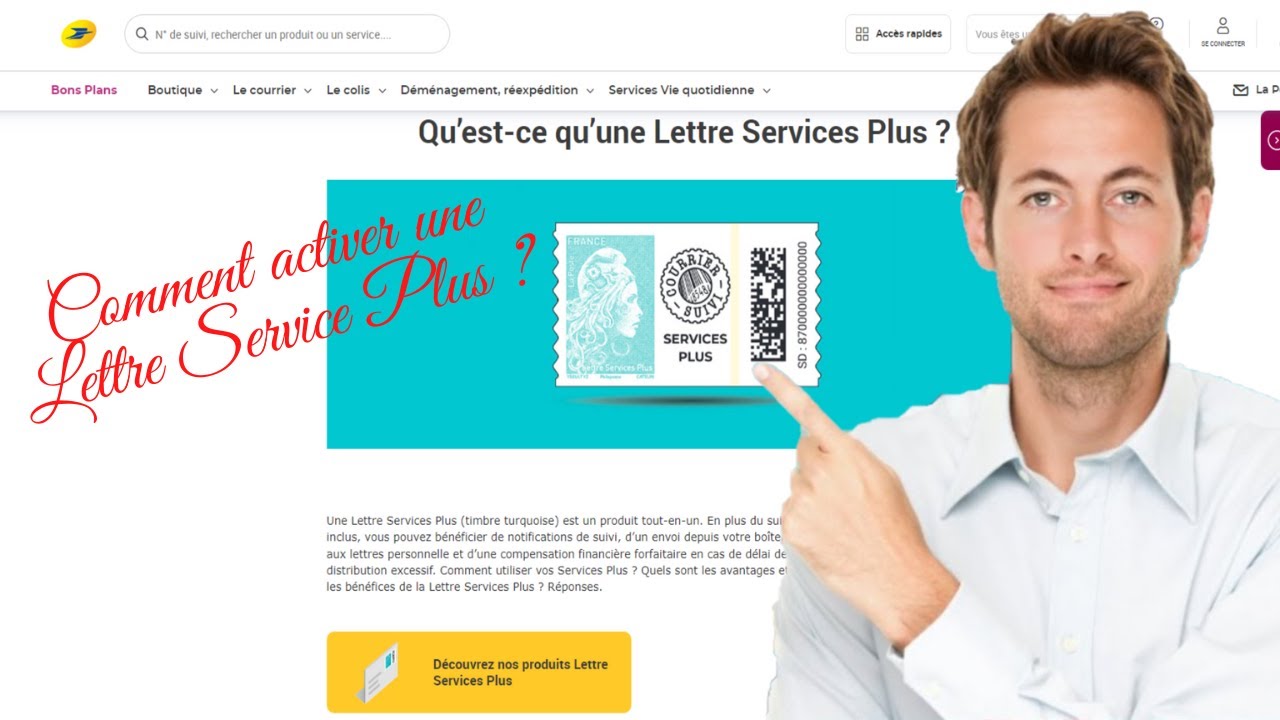 Comment envoyer et activer une Lettre Service Plus à La Poste ? YouTube