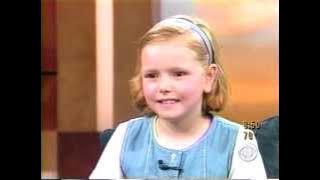 Hatty Jones interview 1998. 'Madeline' star.Age 10