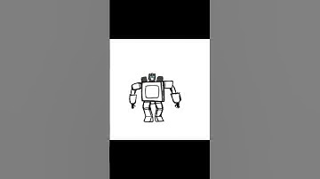 MicroWave-bot transformation test Animation #transformers#animation#autobots