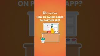 Steps to Cancel Orders in the ShopeeFood Partner App screenshot 2