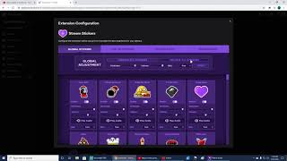 how to add stickers to your stream (earn more bits on twitch)