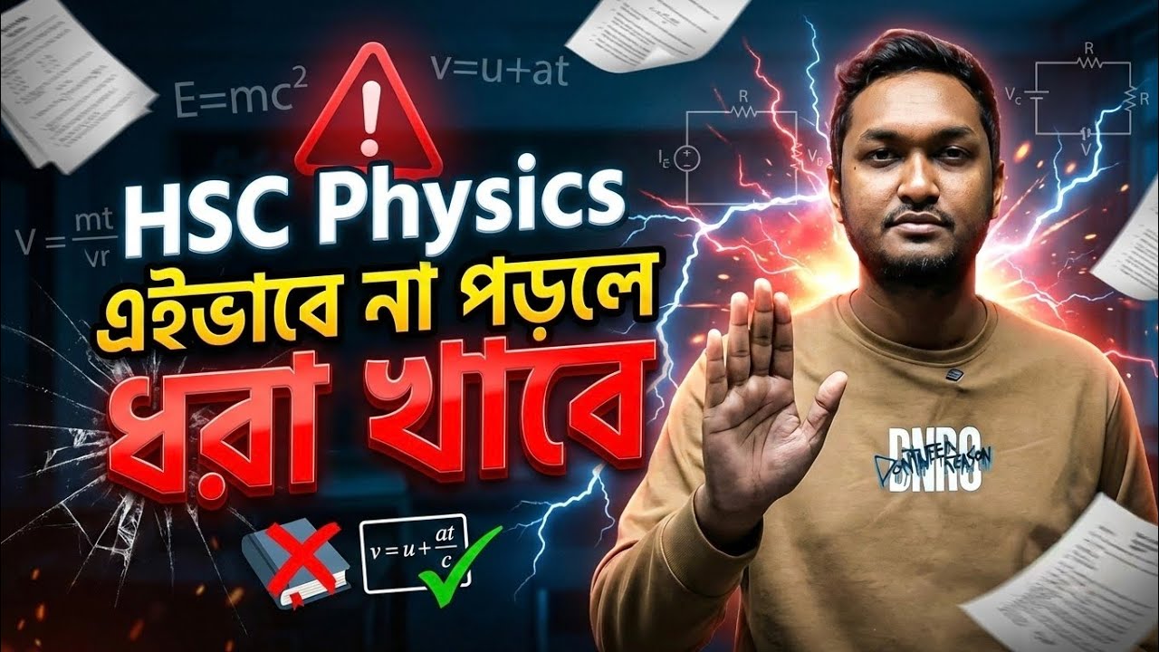 HSC তে ফিজিক্স যেভাবে পড়বে!