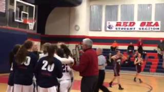 Ashley Carrolls 3-Pointer At The Buzzer Wins It For Red Land