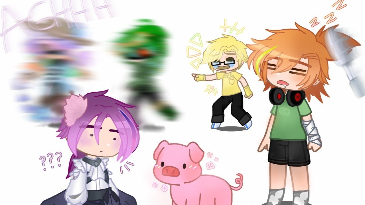 Green And Tsc Are Going To The Park ( short vidio ) // Alan becker // Gacha clup // AVA,AVM// 