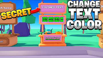 How to Get Color Text in Pls Donate - Roblox