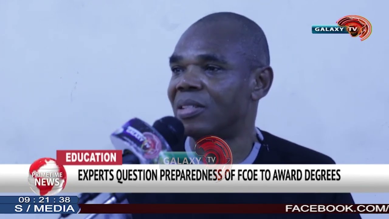 EXPERTS QUESTION PREPAREDNESS OF FCOE TO AWARD DEGRESS