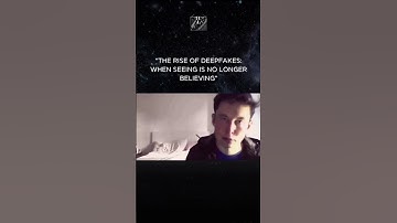 “The Rise of Deepfakes: When Seeing Is No Longer Believing”