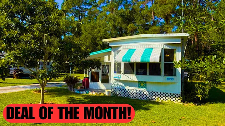 Tour This UNDER $18,000 Home With SUPER LOW LOT RENT!