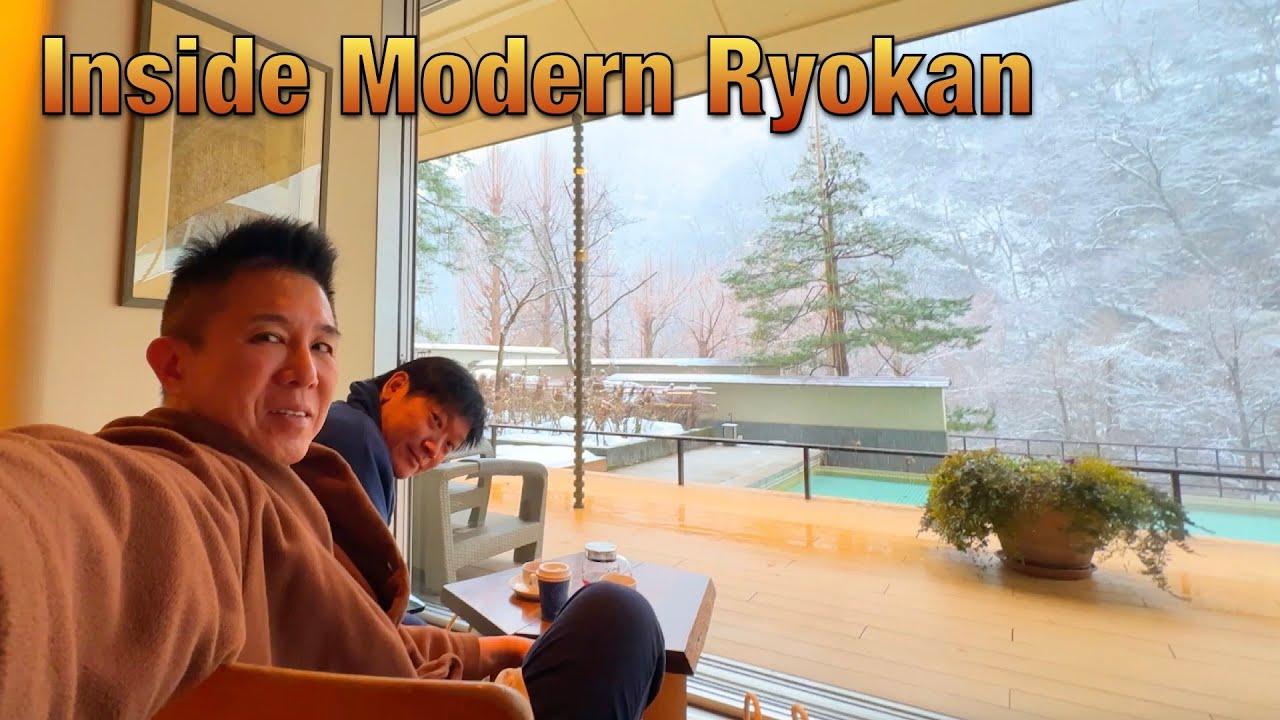 Внутри современного японского рёкана: тур по салону Юдзукуси в Итинобо