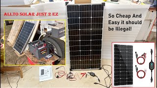 ALLTO SOLAR the next revolution DIY affordable Solar Power for everyone, YES EVERYONE! Parts Below