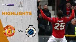 Manchester United 5-0 Club Brugge | Europa League 19/20 Match Highlights