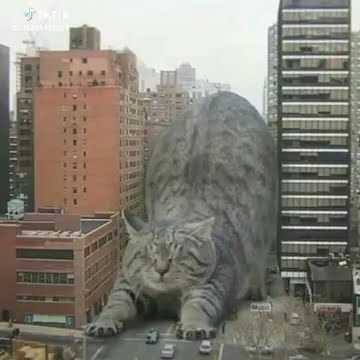 Chú mèo khổng lồ