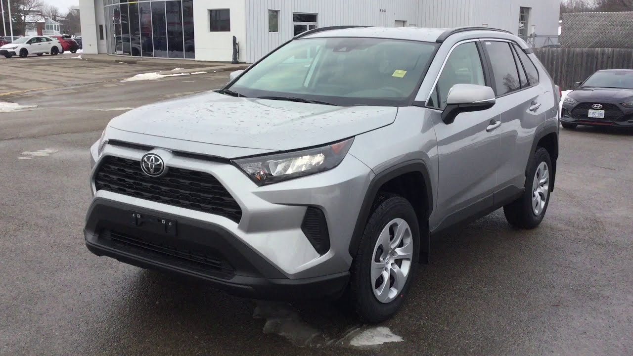 Silver 2021 Toyota RAV4 RAV4 LE FWD Review Brockville ON 1000 Islands 