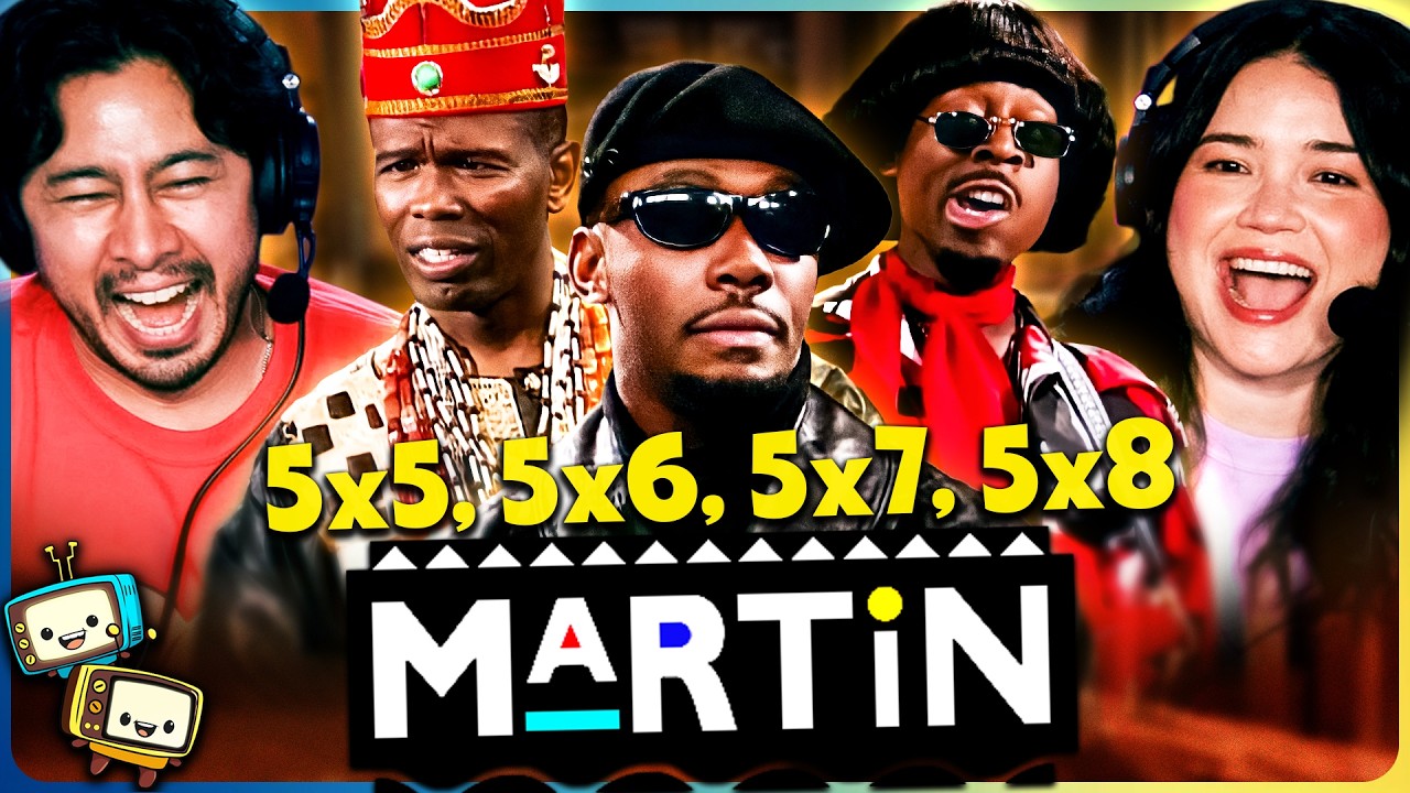 MARTIN (1996) 5x5, 5x6, 5x7 & 5x8 Reaction! | First Time Watch | Martin Lawrence w/ Jaby Koay