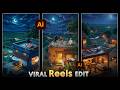 Create Viral Village Anime Reels Video Editing | Instagram Anime Reels Video Kaise Banaye