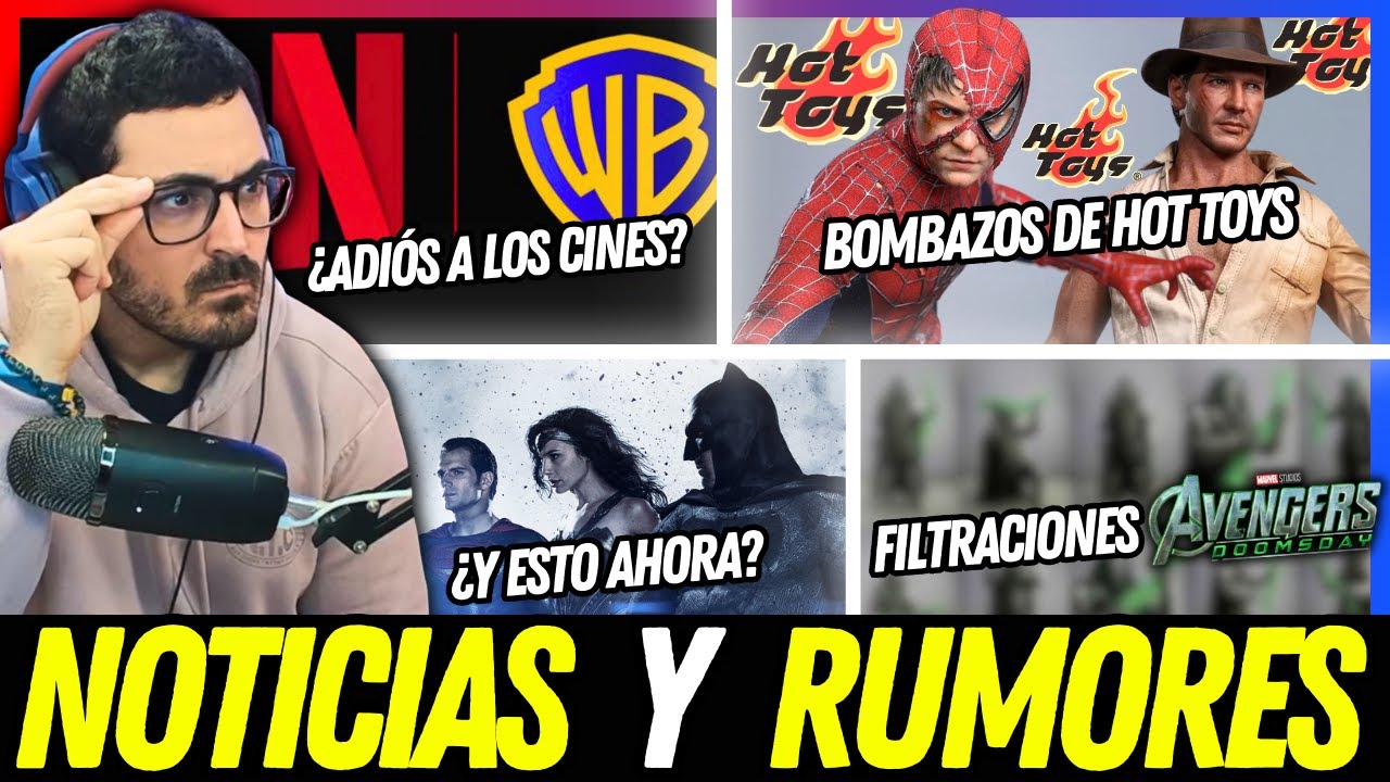 ¡Hola, NOTICIAS de 2026! 🥳 Se filtra TODO de DOOMSDAY, Netflix MATA al cine, el destino de ONCE