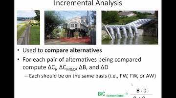 Incremental Benefit-Cost Analysis - ENGR 222 (24 Mar 2021) Class 25