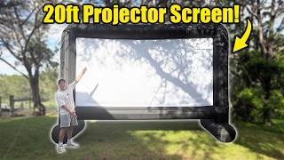 Popblow 20Ft Inflatable Projector Screen Review