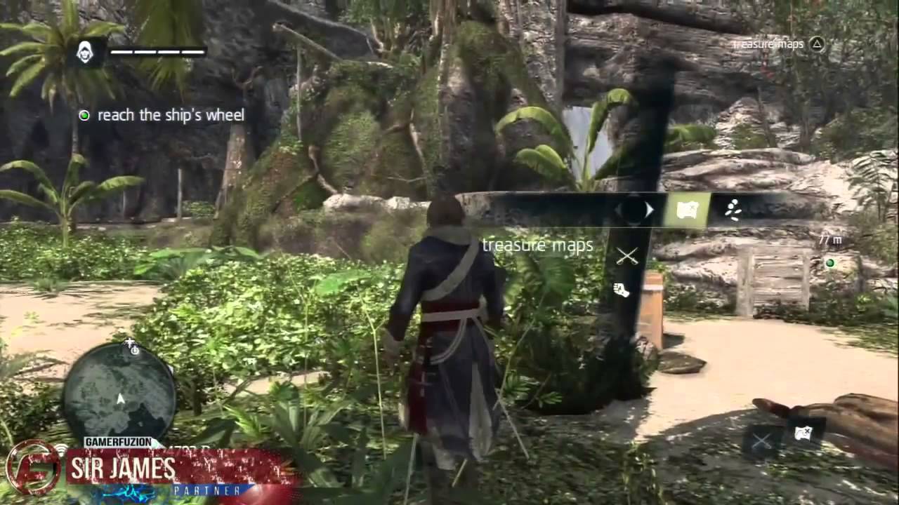 Assassins Creed 4 Black Flag ALL TREASURE MAPS LOCATIONS Guide Cape