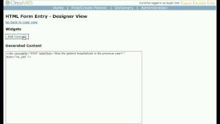 Html Form Entry Designer v0.3 Dev