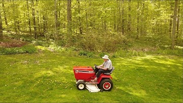 IH Cub Cadet 782 Cutting Grass