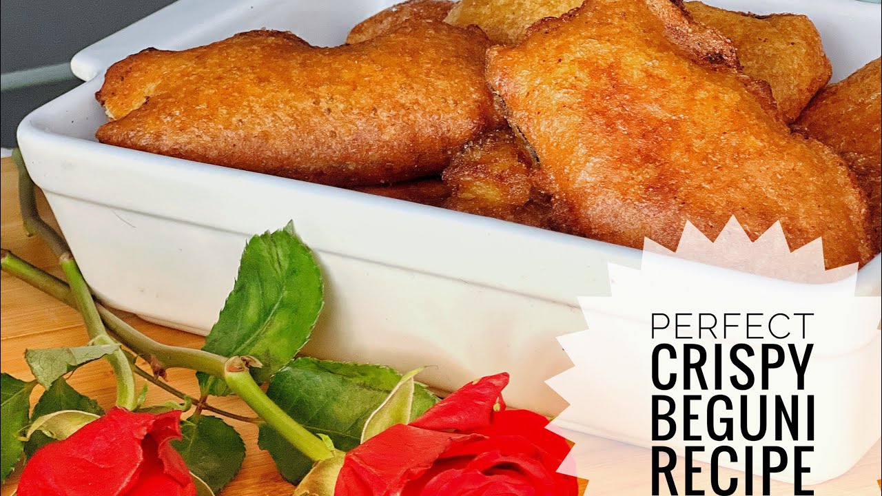 Ramadan Special Perfect Crispy Beguni Recipe. Instant Iftar Recipe. Bengali Beguni recipe